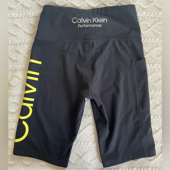 Calvin Klein Performance Black Bike Shorts Women’s Size XS - Picture 4 of 8